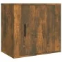 Wall-mounted bedside tables 2 pcs smoked oak color 50x30x47 cm by vidaXL, Nightstands - Ref: Foro24-816875, Price: 43,58 €, D...