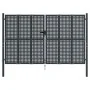 Anthrazitgraues Gartentor aus Stahl 300x250 cm von vidaXL, Gartentore - Ref: Foro24-154570, Preis: 937,05 €, Rabatt: %