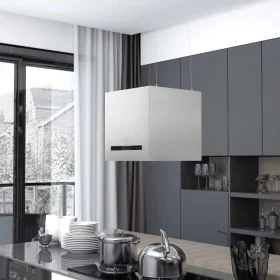 Hanging touch LCD stainless steel extractor hood 37 cm by vidaXL, Extractors - Ref: Foro24-51019, Price: 208,63 €, Discount: %