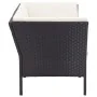 8-teiliges Gartenmöbel-Set und schwarze synthetische Rattankissen von vidaXL, Gartensets - Ref: Foro24-48952, Preis: 623,11 €...