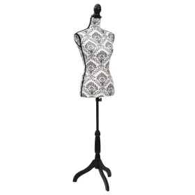 Mannequin bust of a woman for display in black and white by vidaXL, Gallants at night - Ref: Foro24-30021, Price: 81,26 €, Di...