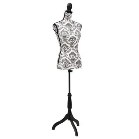 Mannequin bust of a woman for display in black and white by vidaXL, Gallants at night - Ref: Foro24-30021, Price: 81,26 €, Di...