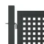 Puerta de jardín acero gris antracita 400x125 cm de vidaXL, Puertas de jardín - Ref: Foro24-154571, Precio: 474,14 €, Descuen...