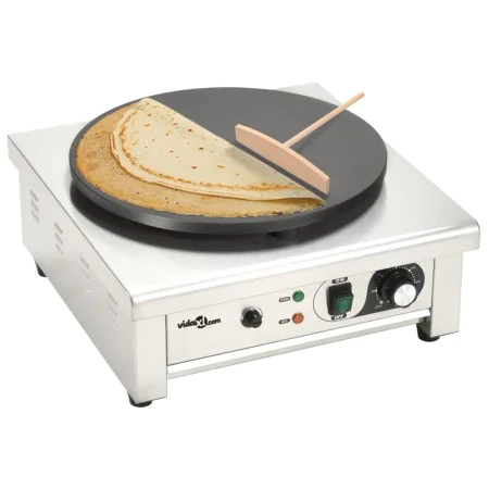 Crepera con bandeja extraíble 40 cm 3000 W de vidaXL, Placas para calentar - Ref: Foro24-50740, Precio: 295,71 €, Descuento: %