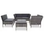 Gartenmöbel-Set 8-teilig und Kissen aus synthetischem Rattan grau von vidaXL, Gartensets - Ref: Foro24-48954, Preis: 554,59 €...