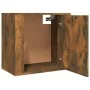 Wall-mounted bedside tables 2 pcs smoked oak color 50x30x47 cm by vidaXL, Nightstands - Ref: Foro24-816875, Price: 43,58 €, D...
