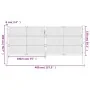 Gartentor aus anthrazitgrauem Stahl 400x150 cm von vidaXL, Gartentore - Ref: Foro24-154574, Preis: 880,06 €, Rabatt: %