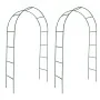 Garden arches 2 units for climbing plants by vidaXL, Pergolas, arches and garden trellises - Ref: Foro24-40776, Price: 34,61 ...