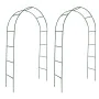 Gartenbögen 2 Einheiten für Kletterpflanzen von vidaXL, Pergolen, Bögen und Gartenspaliere - Ref: Foro24-40776, Preis: 38,80 ...