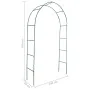 Garden arches 2 units for climbing plants by vidaXL, Pergolas, arches and garden trellises - Ref: Foro24-40776, Price: 34,61 ...