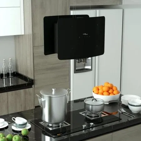 Hanging extractor hood touch LCD tempered glass by vidaXL, Extractors - Ref: Foro24-51023, Price: 309,60 €, Discount: %