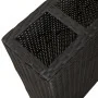 Tall planter with 4 black synthetic rattan pots by vidaXL, Pots and planters - Ref: Foro24-41084, Price: 218,74 €, Discount: %