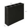 Tall planter with 4 black synthetic rattan pots by vidaXL, Pots and planters - Ref: Foro24-41084, Price: 218,74 €, Discount: %