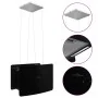 Hanging extractor hood touch LCD tempered glass by vidaXL, Extractors - Ref: Foro24-51023, Price: 309,60 €, Discount: %