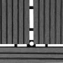 Set of 11 gray WPC tiles 30 x 30 cm, 1 square meter by vidaXL, Floors and carpets - Ref: Foro24-41551, Price: 57,02 €, Discou...