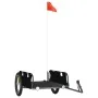 Anhänger für Fahrräder aus Eisen und schwarzem Oxford-Stoff von vidaXL, Fahrradanhänger - Ref: Foro24-94171, Preis: 86,22 €, ...