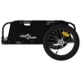 Remolque para bicicletas hierro y tela Oxford negro de vidaXL, Remolques para bicicletas - Ref: Foro24-94171, Precio: 86,22 €...