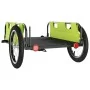 Bicycle trailer iron and green Oxford cloth by vidaXL, Bicycle trailers - Ref: Foro24-94172, Price: 90,56 €, Discount: %