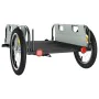 Remolque para bicicletas hierro y tela Oxford gris de vidaXL, Remolques para bicicletas - Ref: Foro24-94168, Precio: 83,15 €,...