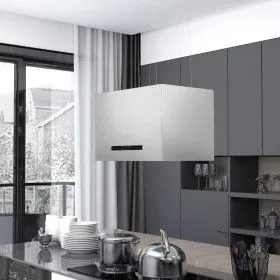 Stainless steel LCD touch hanging extractor hood 55 cm by vidaXL, Extractors - Ref: Foro24-51020, Price: 277,07 €, Discount: %