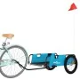 Remolque para bicicletas hierro y tela Oxford azul de vidaXL, Remolques para bicicletas - Ref: Foro24-94177, Precio: 97,77 €,...