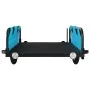Remolque para bicicletas hierro y tela Oxford azul de vidaXL, Remolques para bicicletas - Ref: Foro24-94177, Precio: 97,77 €,...