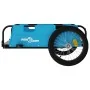 Remolque para bicicletas hierro y tela Oxford azul de vidaXL, Remolques para bicicletas - Ref: Foro24-94177, Precio: 97,77 €,...