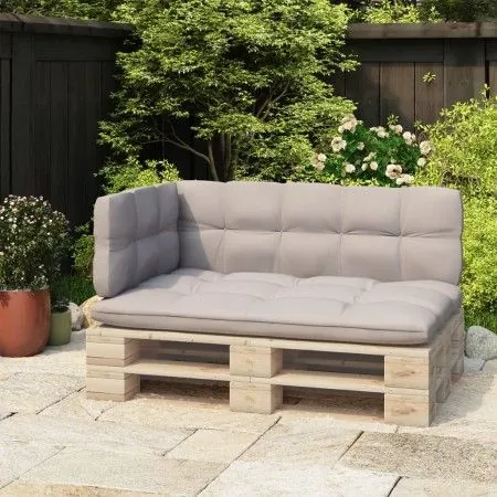 Rückenlehne für Palettensofa 110 cm, schwarzes Eisen von vidaXL, Gartenmöbelzubehör - Ref: Foro24-315790, Preis: 51,56 €, Rab...