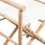 Klappbare Regiestühle 2 Einheiten aus Bambus und Segeltuch von vidaXL, Gartenstühle - Ref: Foro24-41895, Preis: 99,75 €, Raba...