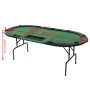 3-Part Folding Poker Board 9 Players Green Oval by vidaXL, Game and poker tables - Ref: Foro24-80210, Price: 169,45 €, Discou...