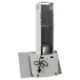 Steel and white tempered glass wall extractor hood 60 cm by vidaXL, Extractors - Ref: Foro24-51668, Price: 153,39 €, Discount: %