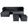 4-piece garden furniture set and black synthetic rattan cushions by vidaXL, Garden sets - Ref: Foro24-42586, Price: 440,77 €,...