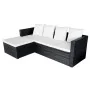 4-piece garden furniture set and black synthetic rattan cushions by vidaXL, Garden sets - Ref: Foro24-42586, Price: 440,77 €,...