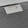 Steel and white tempered glass wall extractor hood 60 cm by vidaXL, Extractors - Ref: Foro24-51668, Price: 153,39 €, Discount: %