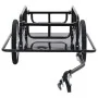 Remolque para bicicletas acero negro 130x73x48,5 cm de vidaXL, Remolques para bicicletas - Ref: Foro24-91770, Precio: 101,63 ...
