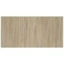 Bettkopfteil aus Sonoma-Sperrholz, 160 x 1,5 x 80 cm von vidaXL, Kopf- und Fußteile - Ref: Foro24-811037, Preis: 59,35 €, Rab...