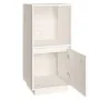 Solid white pine wood sideboard 38x35x80 cm by vidaXL, Sideboards - Ref: Foro24-814345, Price: 39,54 €, Discount: %