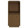 Honey brown solid pine wood sideboard 38x35x80 cm by vidaXL, Sideboards - Ref: Foro24-814347, Price: 41,68 €, Discount: %