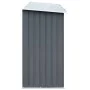 Gray galvanized steel firewood box 330x84x152 cm by vidaXL, Accessories for bags and firewood holders - Ref: Foro24-44859, Pr...
