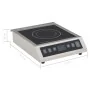 Electric induction hob with touch screen 3500 W by vidaXL, heating plates - Ref: Foro24-50981, Price: 178,10 €, Discount: %