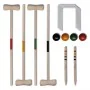 Wooden croquet set for 4 players by vidaXL, Grass games - Ref: Foro24-90687, Price: 28,01 €, Discount: %