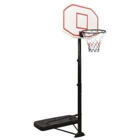 White polyethylene basketball basket 258-363 cm by vidaXL, basketball baskets - Ref: Foro24-93648, Price: 154,92 €, Discount: %
