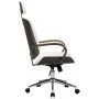 Office chair with synthetic leather headrest and white wood by vidaXL, Office chairs - Ref: Foro24-283135, Price: 189,51 €, D...