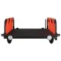 Anhänger für Fahrräder aus Eisen und orangefarbenem Oxford-Stoff von vidaXL, Fahrradanhänger - Ref: Foro24-94173, Preis: 94,0...