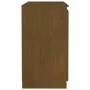 Hilfsschrank aus massivem Kiefernholz in Honigbraun 60x36x65 cm von vidaXL, Sideboards - Ref: Foro24-808101, Preis: 89,49 €, ...