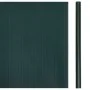 4 Stück Sichtschutzwände aus mattem grünen PVC, 35x0,19 m. von vidaXL, Zaunpaneele - Ref: Foro24-147870, Preis: 97,61 €, Raba...