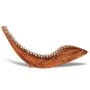Tumbona mecedora de madera de acacia de vidaXL, Sillas de jardín - Ref: Foro24-42652, Precio: 110,12 €, Descuento: %