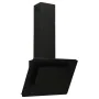 Stainless steel extractor hood black tempered glass 60 cm by vidaXL, Extractors - Ref: Foro24-51662, Price: 175,40 €, Discoun...