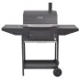 Holzkohle-Räuchergrill mit schwarzem unteren Regal von vidaXL, Grillen - Ref: Foro24-43048, Preis: 292,63 €, Rabatt: %