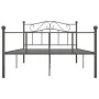 Graues Metallbettgestell 120x200 cm von vidaXL, Betten und Lattenroste - Ref: Foro24-284532, Preis: 86,22 €, Rabatt: %